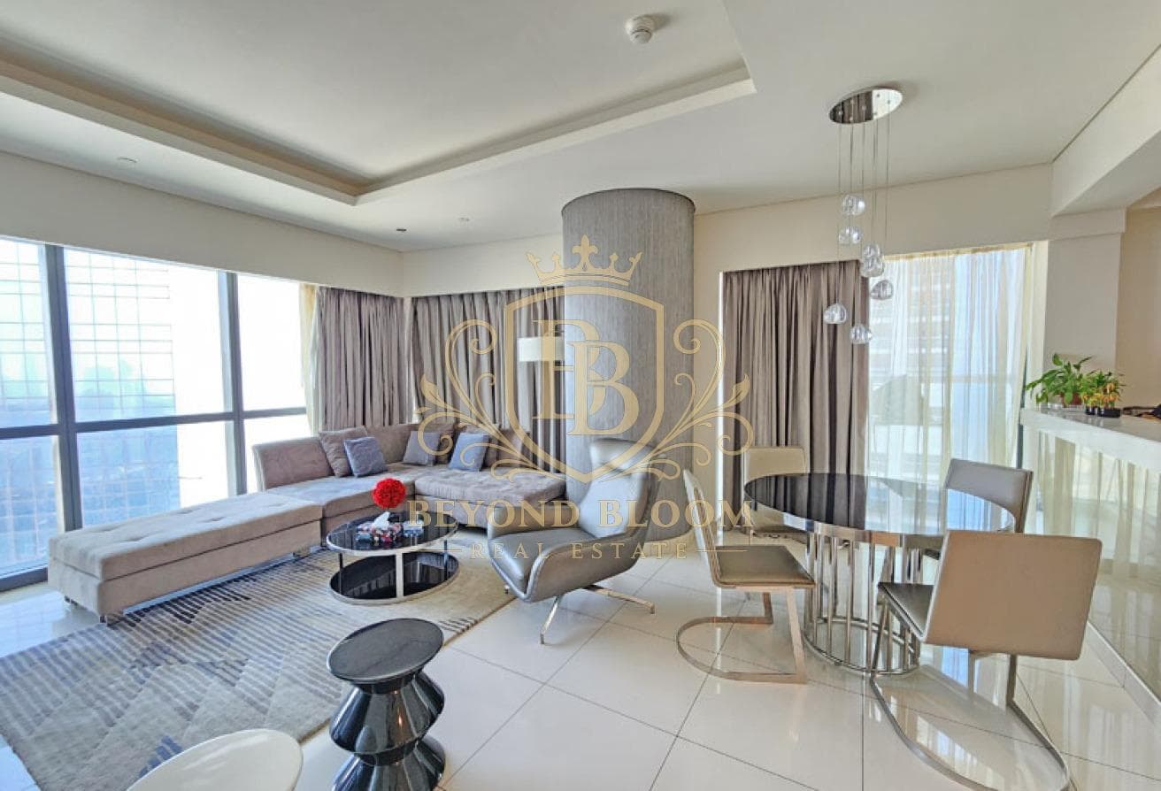 Two-bedroom apartment at Tower B, Business Bay